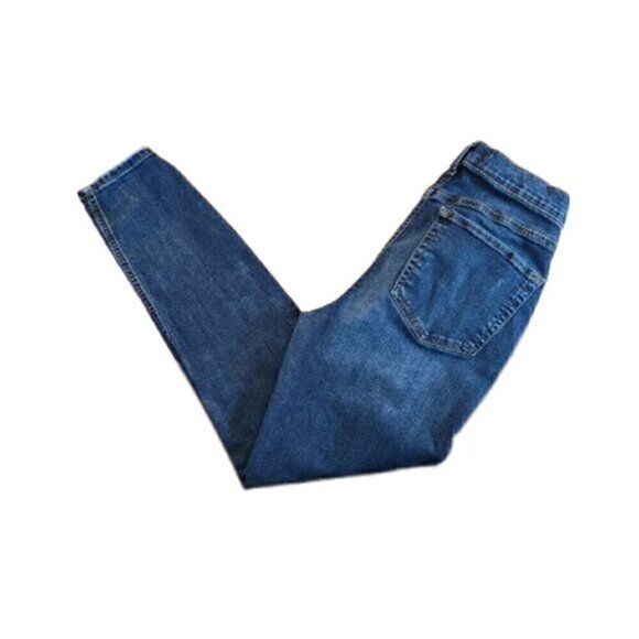 Free People High-Rise Ripped Knee Skinny Jeans - Picture 7 of 10